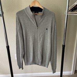 Brooks brothers full zip sweater